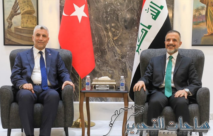 محمد تميم و عمر بولات يؤكدان على ضرورة التبادل التجاري بين العراق وتركيا