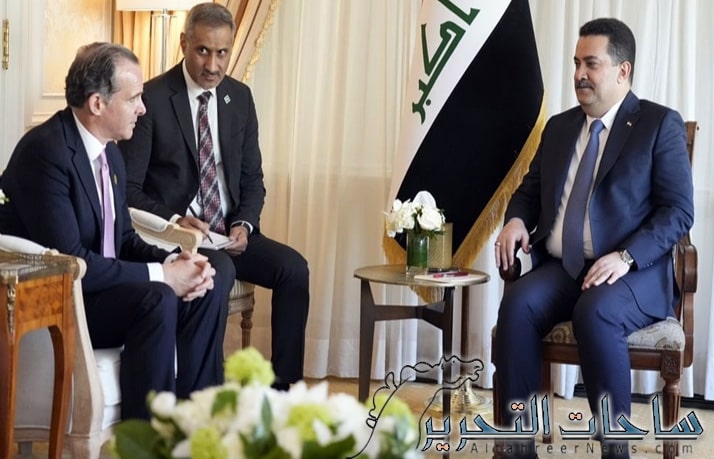 السوداني يبحث مع ماكغورك مجمل العلاقات بين العراق وامريكا
