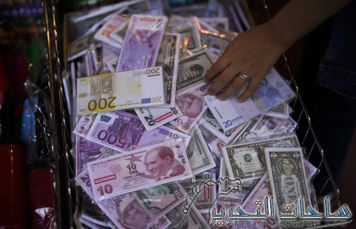 هبوط الليرة التركية مقابل الدولار