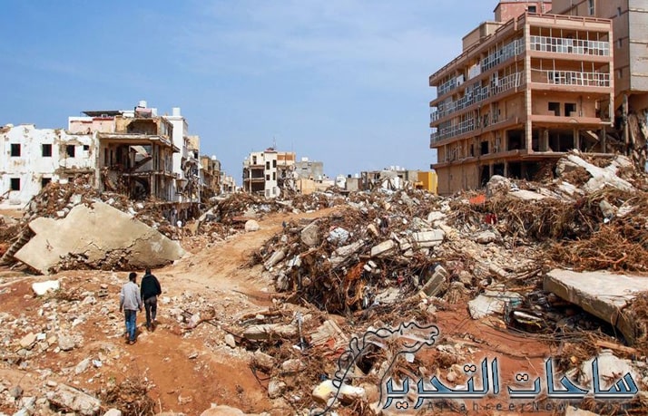 رغم مرور ايام على كارثة انهيار سد درنة في ليبيا الا ان اعداد المفقودين والقتلى ما زالت تتزايد