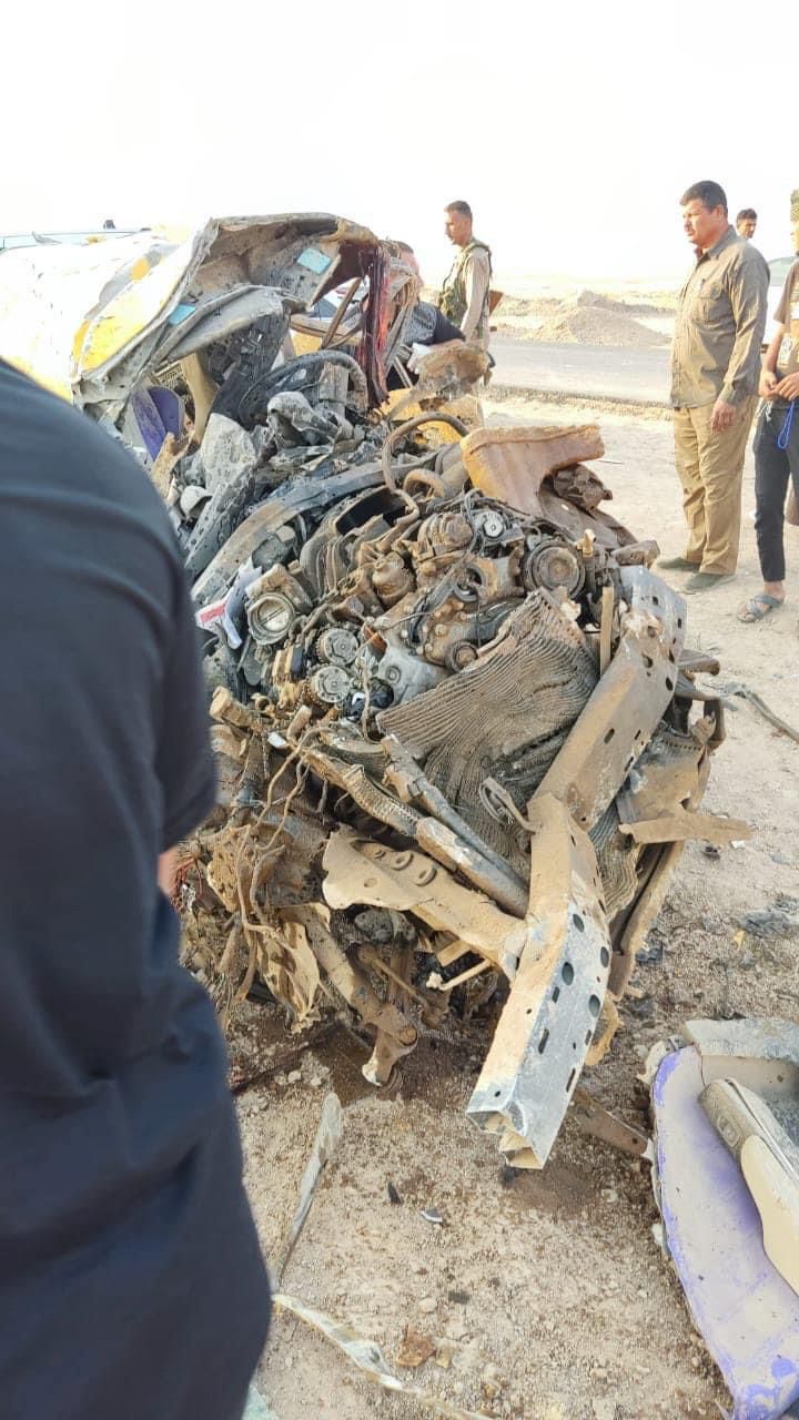 مصرع واصابة 12 زائر بينهم ايرانيون اثر حادث سير في ميسان
