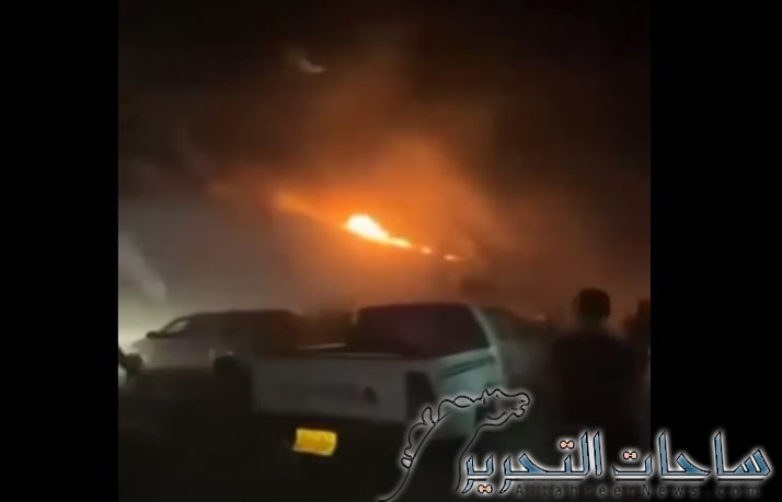 حريق ضخم يندلع باحد قاعات المناسبات شرقي الموصل