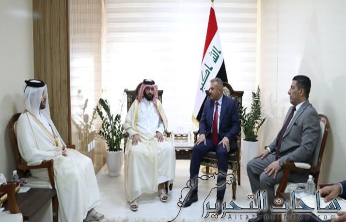 عبدالامير الشمري يبحث مع السفير القطري التعاون الامني بين البلدين
