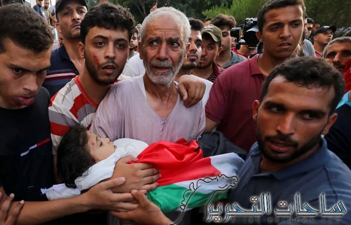 ارتفاع عدد الشهداء في غزة الى 8525