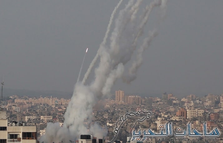 كتائب القسام تقصف تل ابيب بـ 120 رشقة صاروخية ردا على قصف المدنيين