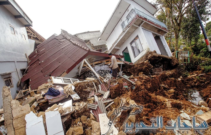 زلزال بقوة 6 درجات يضرب اندونيسيا