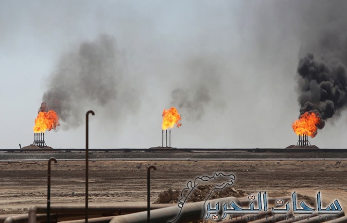 العراق يحتل المركز الـ 3 ضمن اسوء دول العالم بحرق الغاز الطبيعي