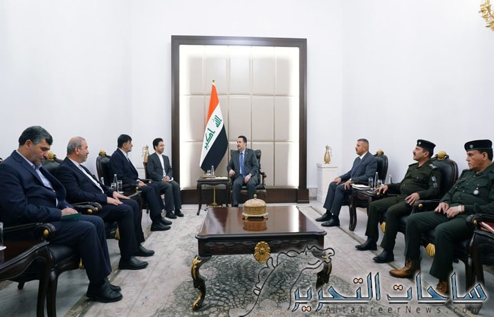 السوداني يؤكد على اهمية التعاون بين جهازي الشرطة العراقي والايراني